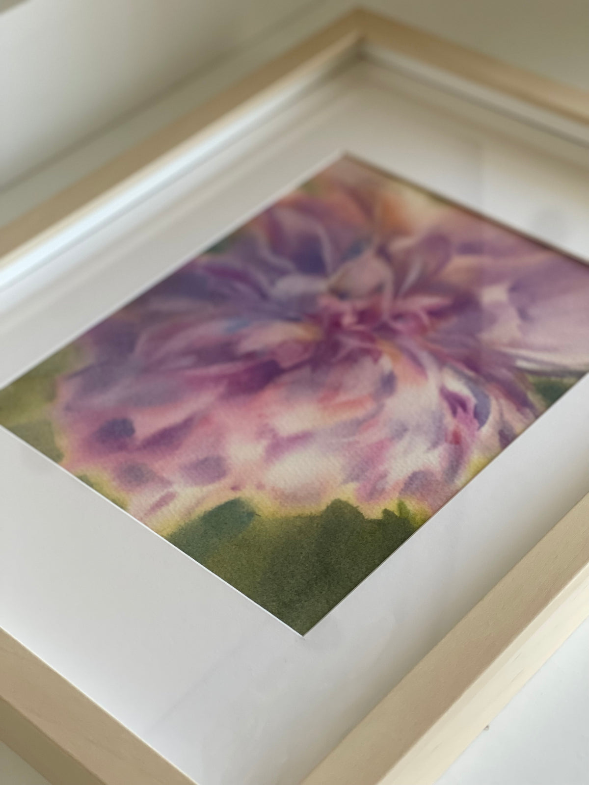 Unfolding- Original watercolor painting