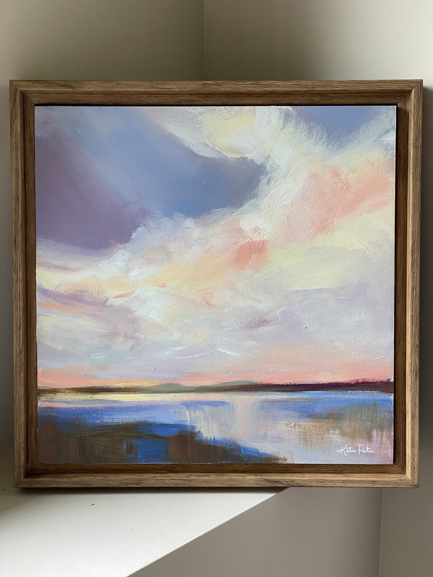 Periwinkle Dusk- Original Painting
