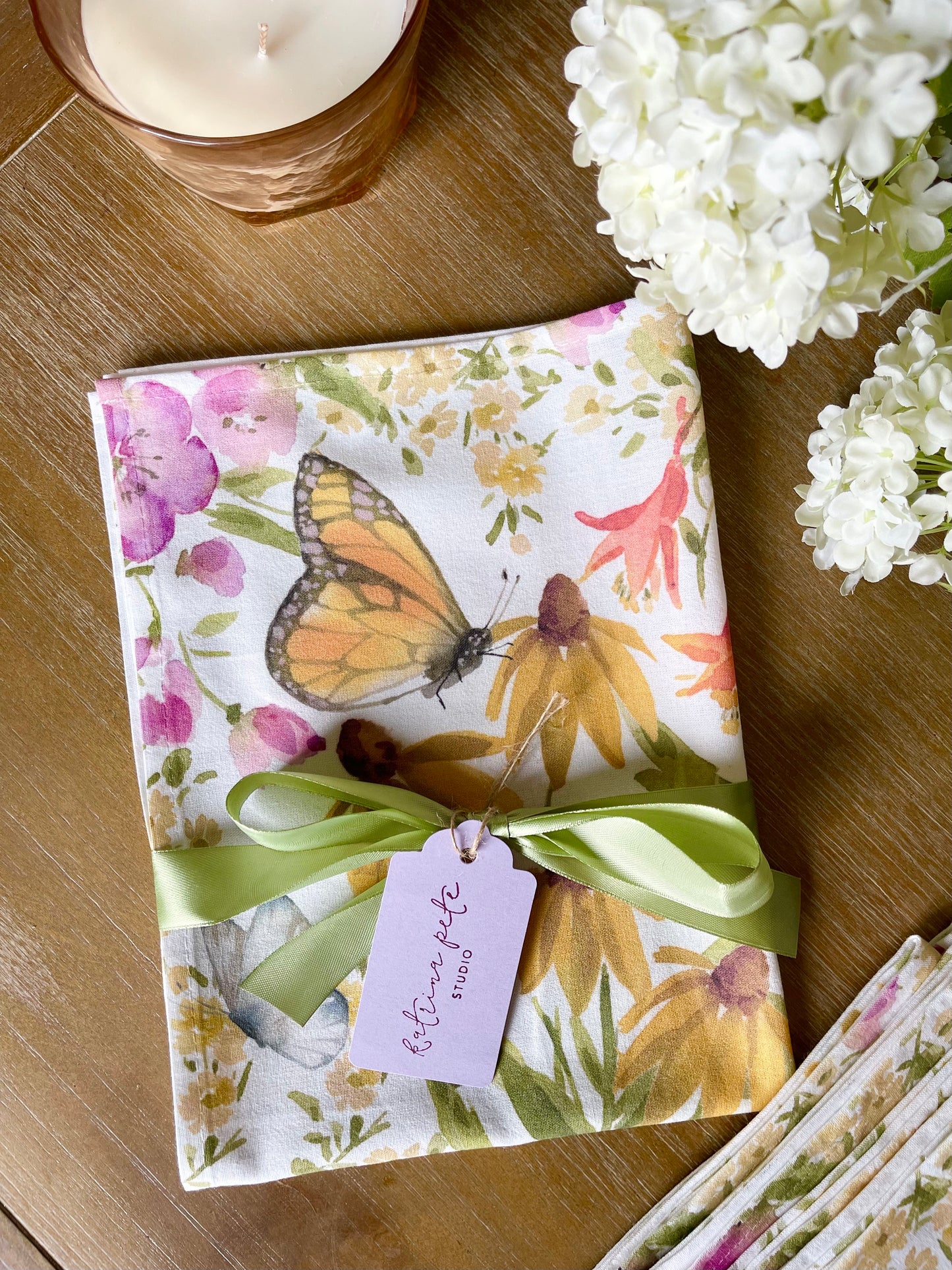 Minnesota Wildflowers Tea Towel