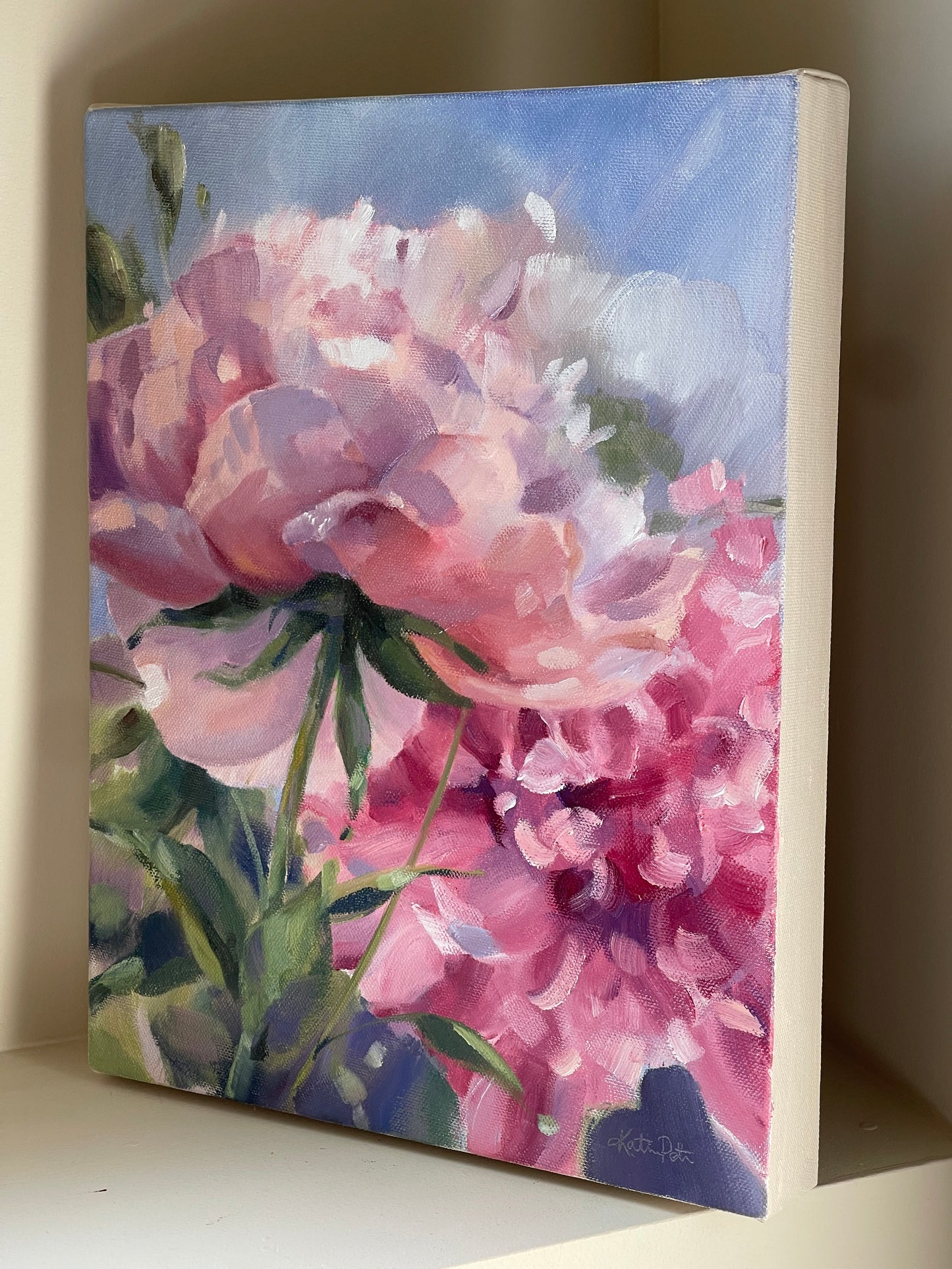 Unfolding - original oil painting