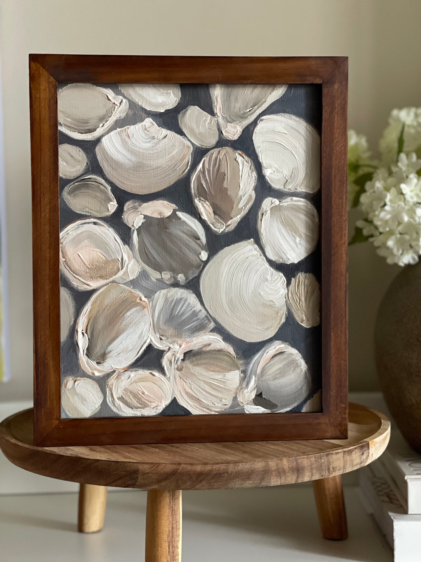 Shell Study I, Original acrylic painting