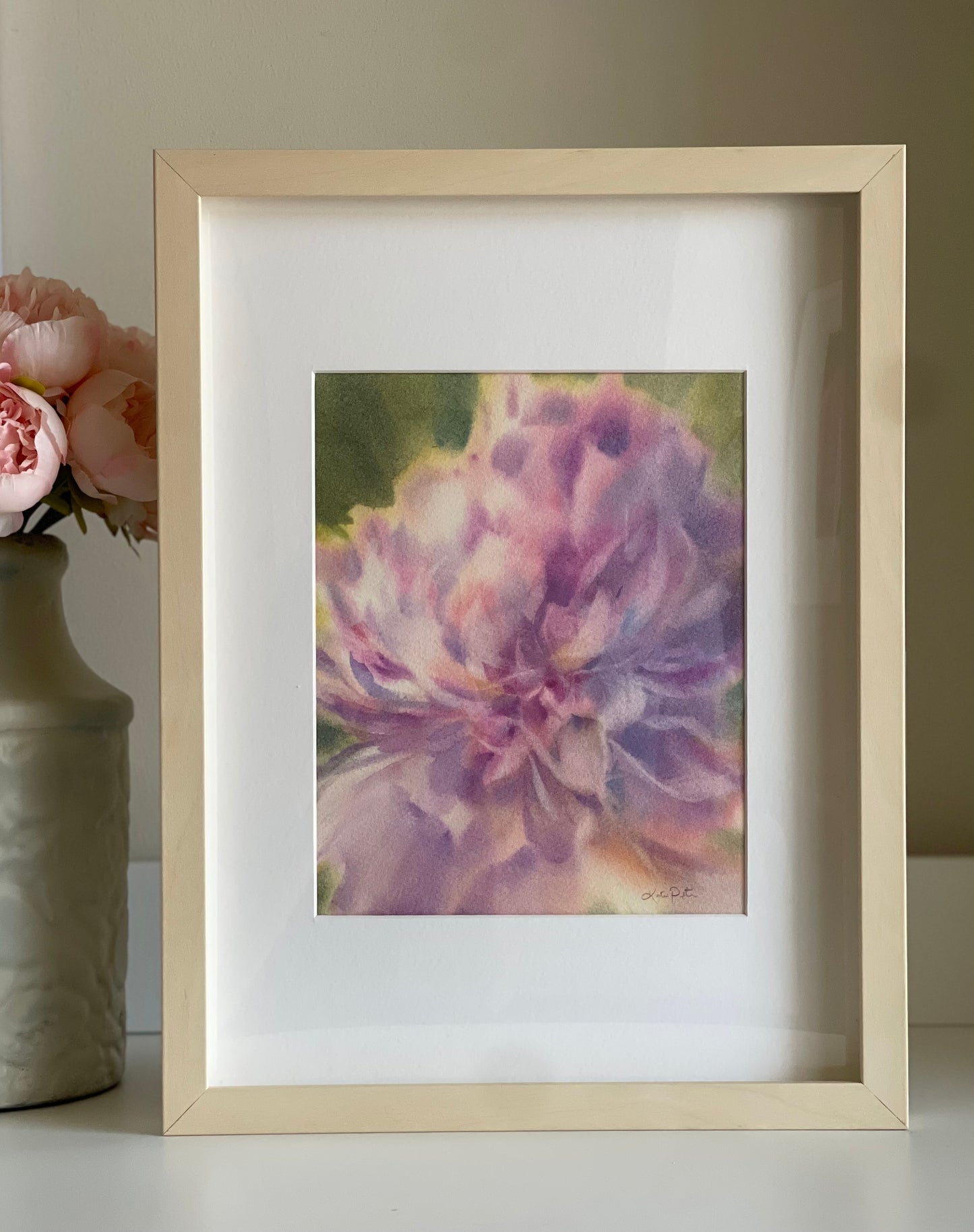 Unfolding- Original watercolor painting