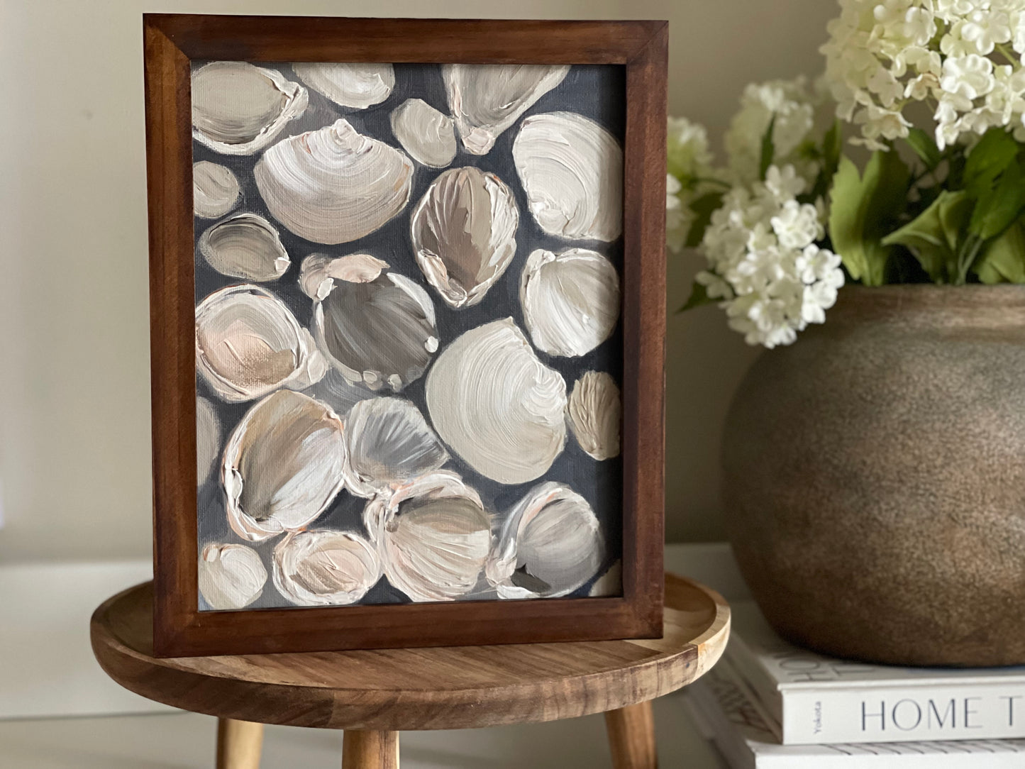 Shell Study I, Original acrylic painting