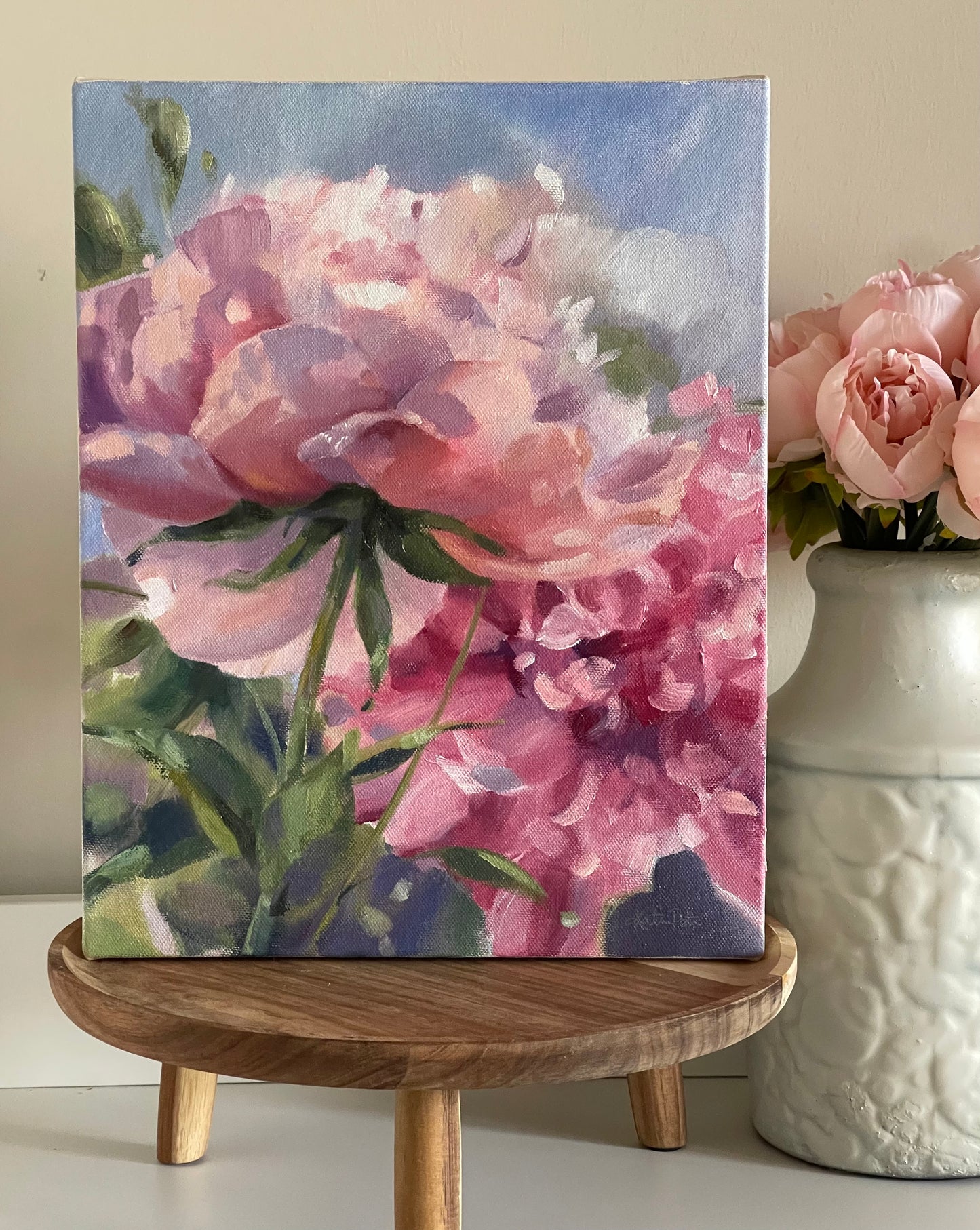 Unfolding - original oil painting