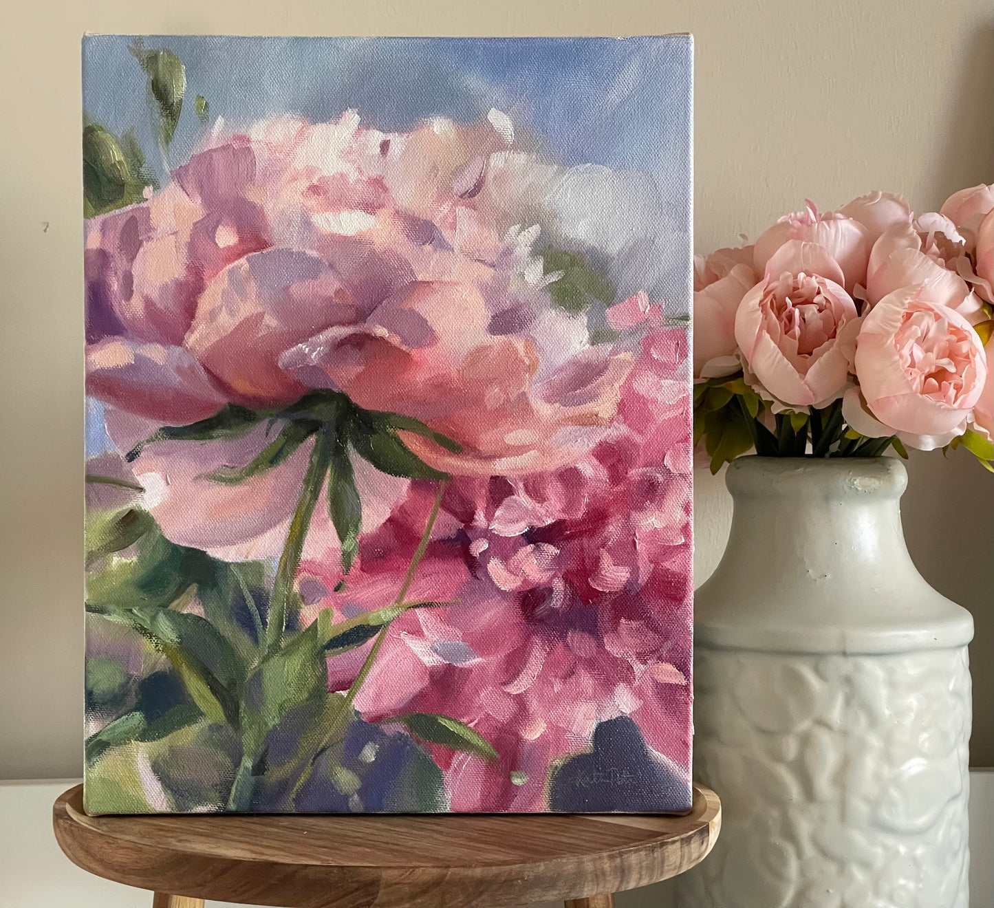 Unfolding - original oil painting