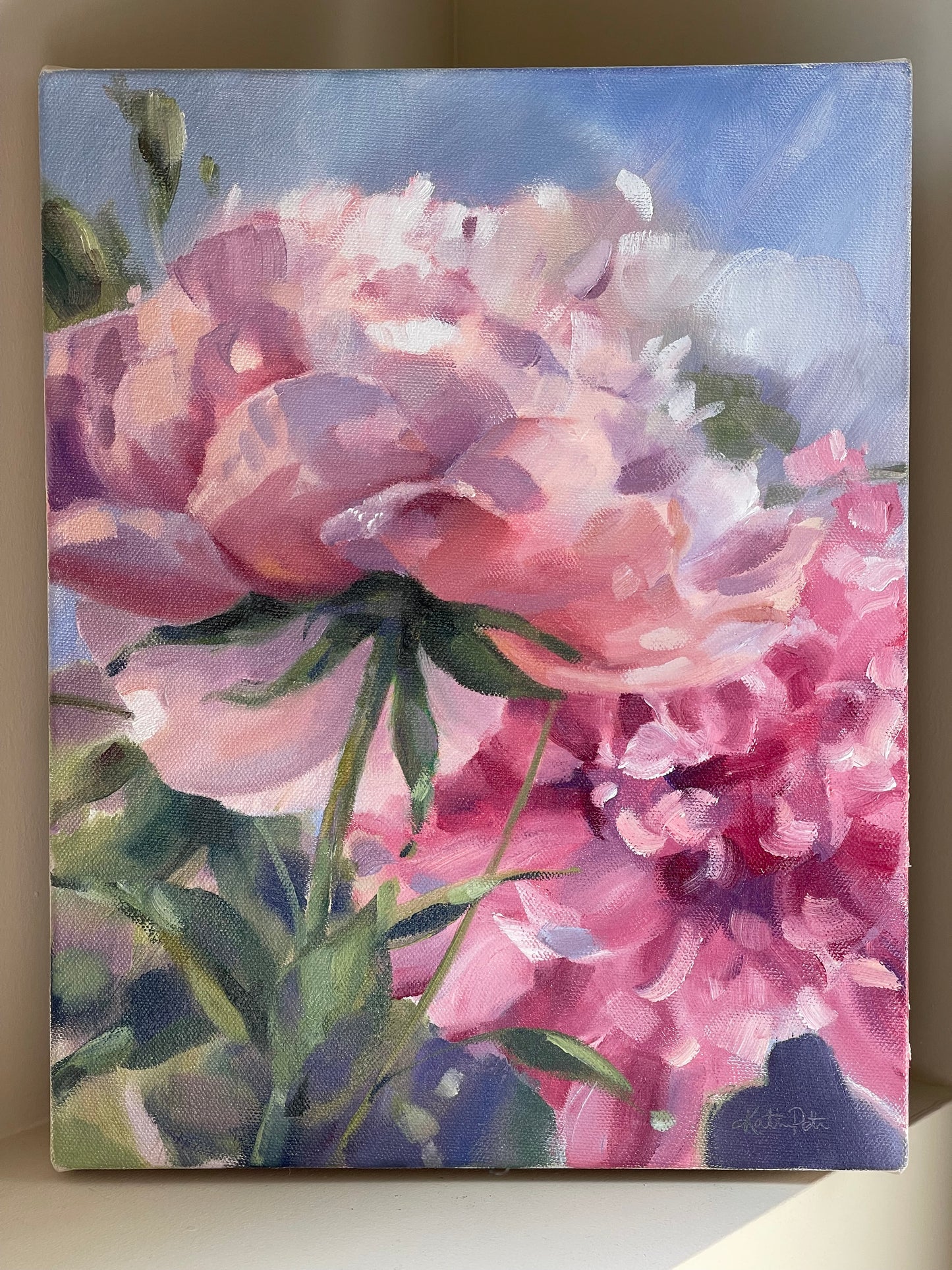 Unfolding - original oil painting