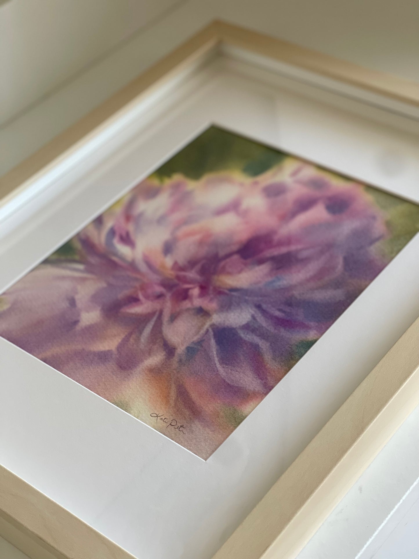Unfolding- Original watercolor painting