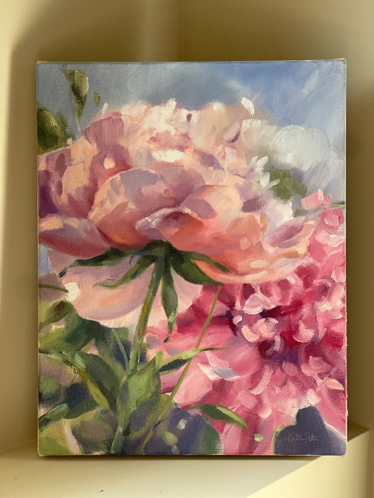 Unfolding - original oil painting