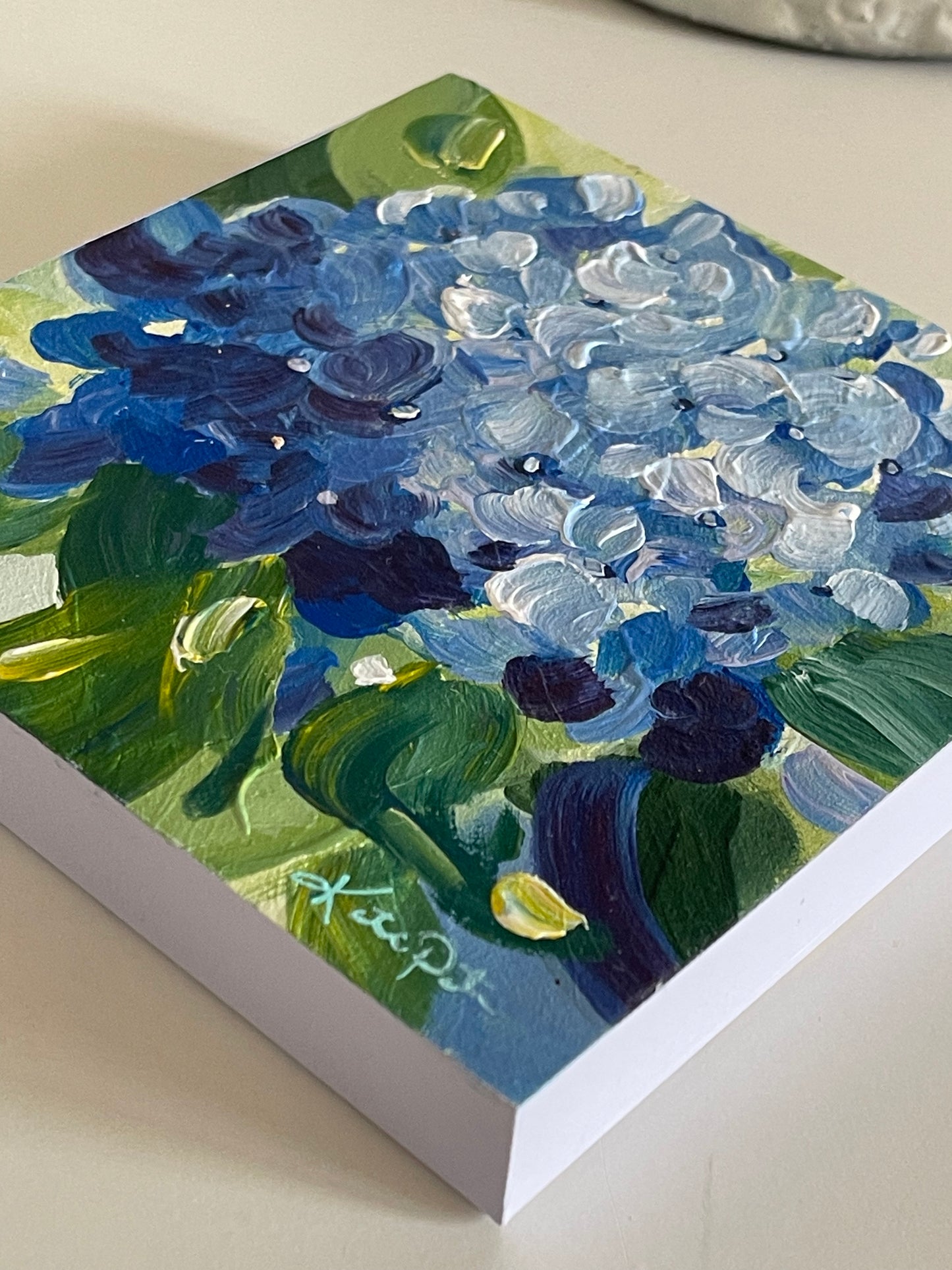 Blue Hydrangea Mini (Sold)- Original
