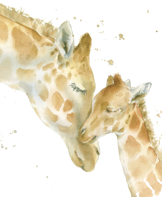 Baby Giraffe Print