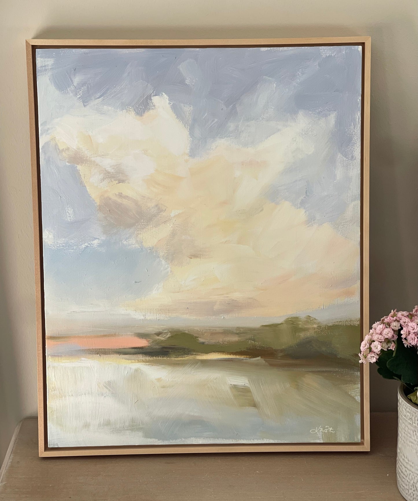 Lakeside - Original Acrylic Painting