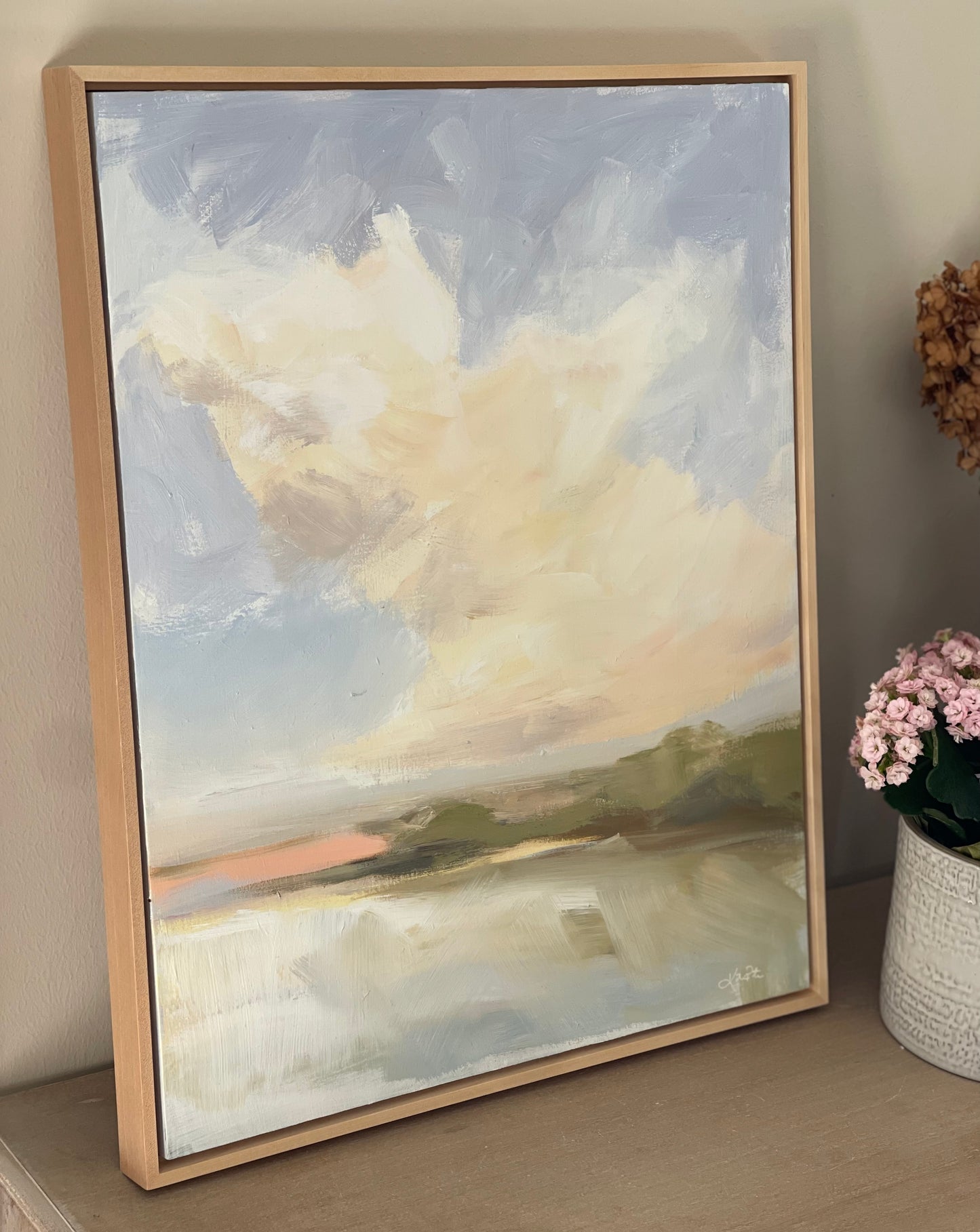 Lakeside - Original Acrylic Painting