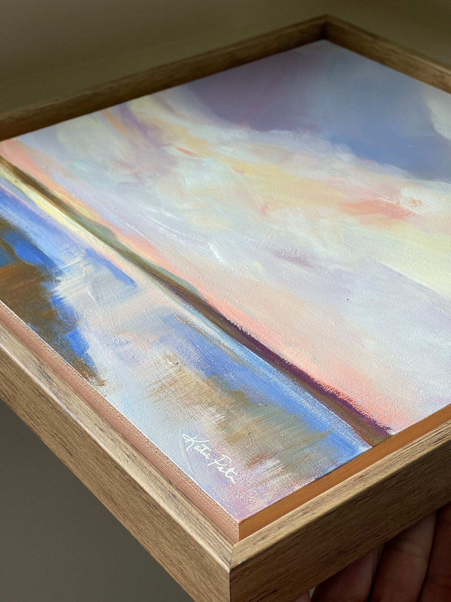 Periwinkle Dusk- Original Painting