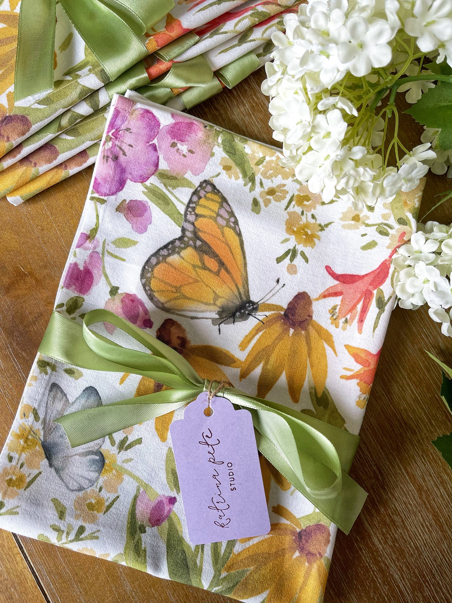 Minnesota Wildflowers Tea Towel