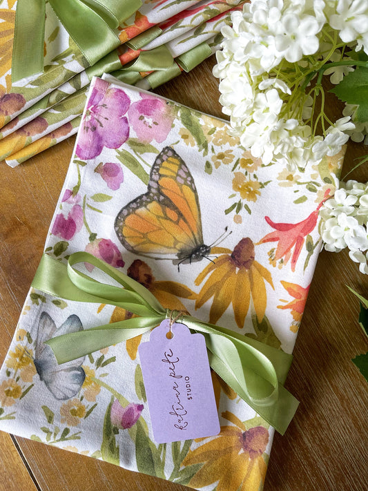 Minnesota Wildflowers Tea Towel
