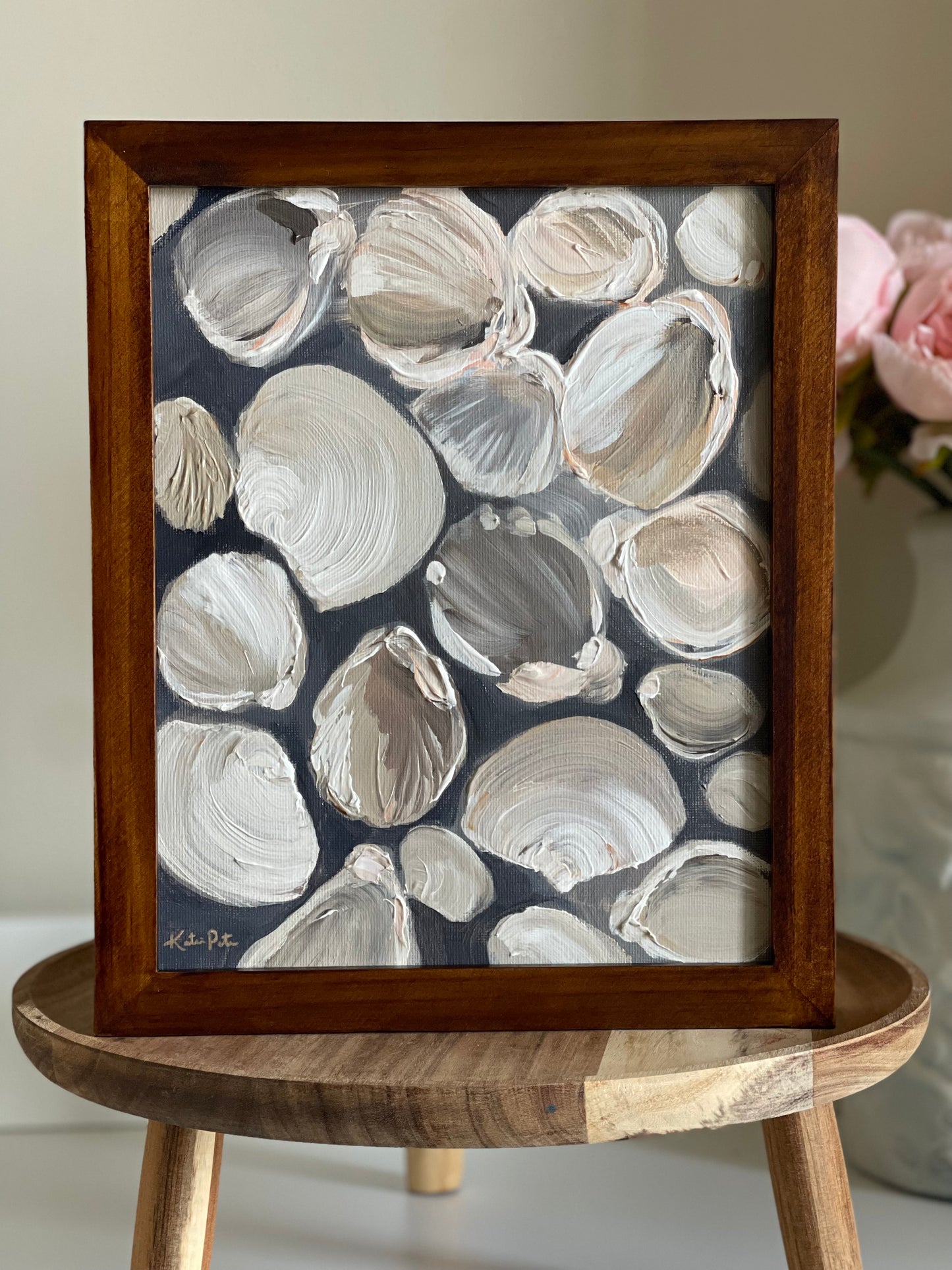 Shell Study I, Original acrylic painting