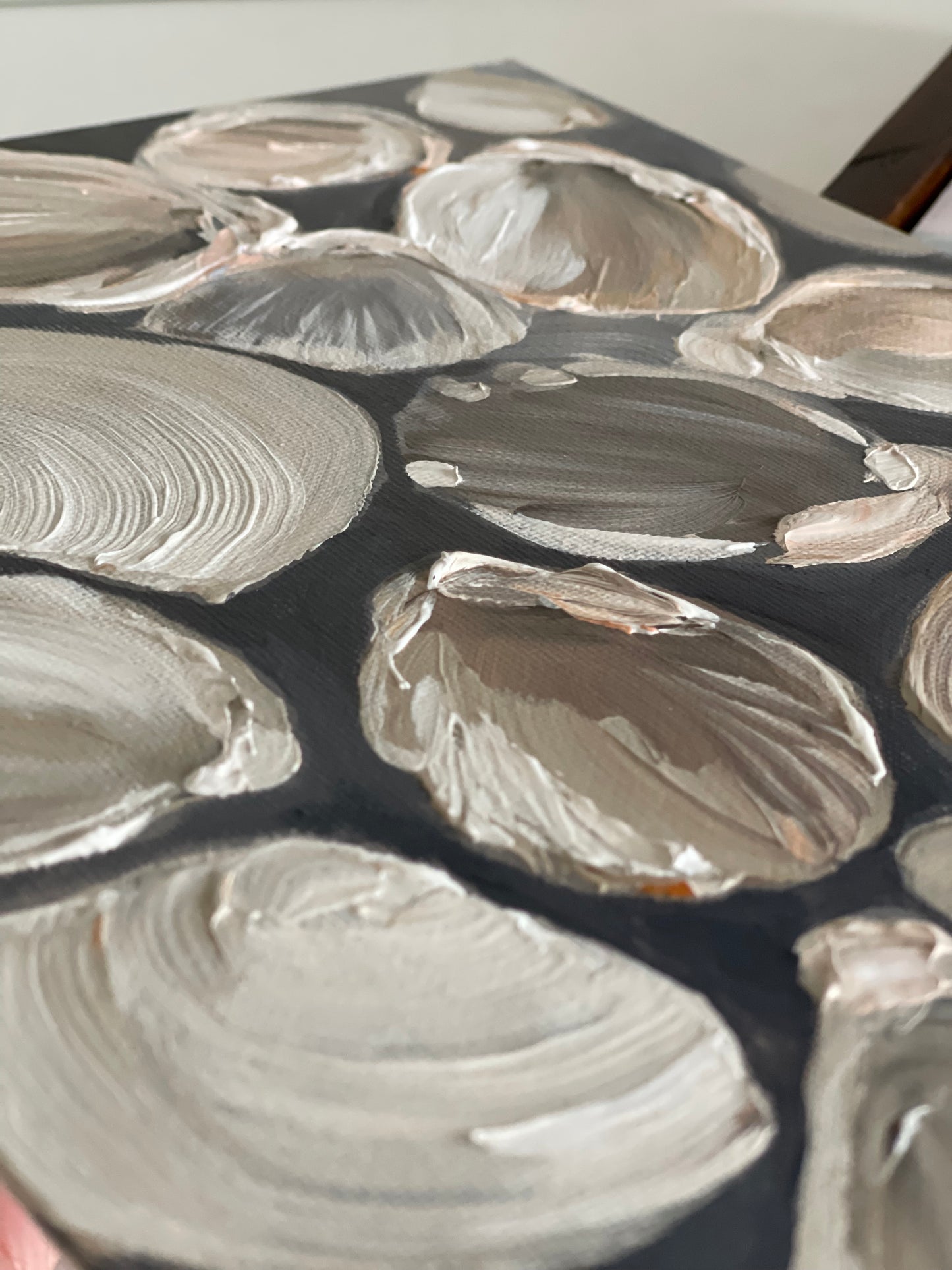 Shell Study I, Original acrylic painting