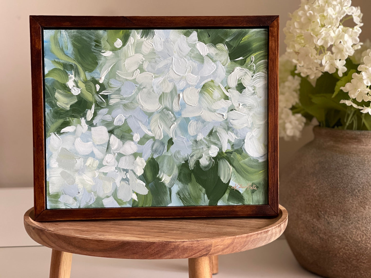 Coastal Hydrangeas -(Sold) Original Painting
